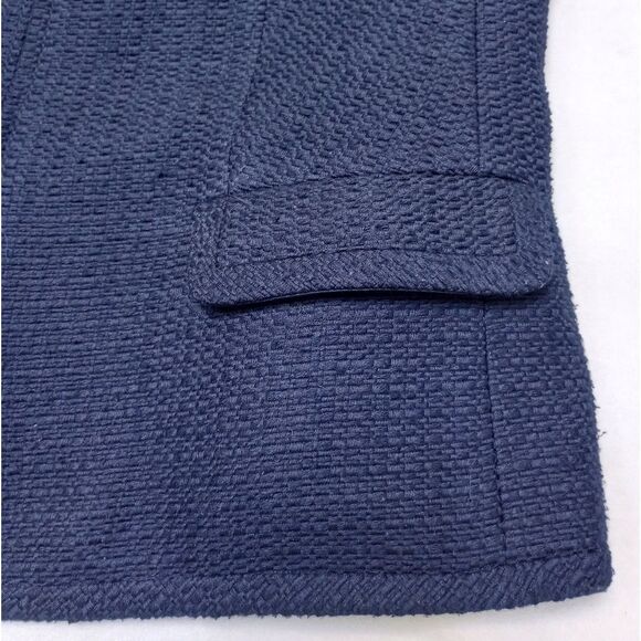 Talbots Navy Textured Blazer Jacket, size 4 - Picture 12 of 16